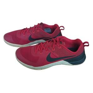 NIKE METCON 1 FLYWIRE CROSS TRAINING SHOE 704688 616 MENS 11.5 RED